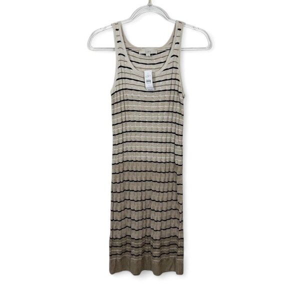 Loft NWT Tan/Brown Ombré Knit Maxi Dress‎ Summer Size S - Picture 1 of 4